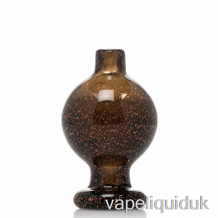 Cheech Glass Full Dichro Bubble Carb Cap Red Dichro Vape Juice